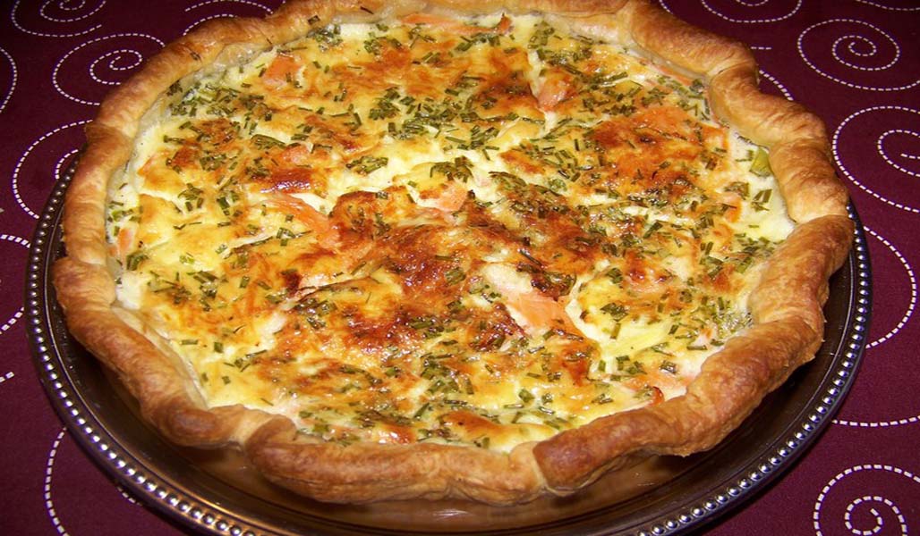 Quiche au saumon fumé Bon À Savoir