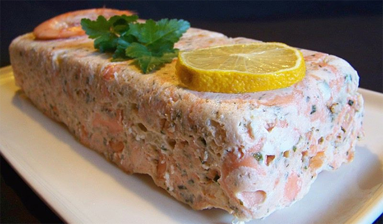 Terrine de crevettes et saumon fumé Bon À Savoir