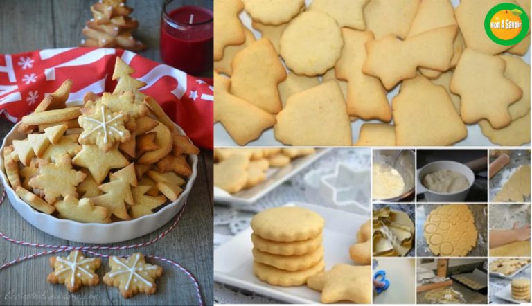 Petits sablés de noël (Butterbredeles) Sablés au beurre