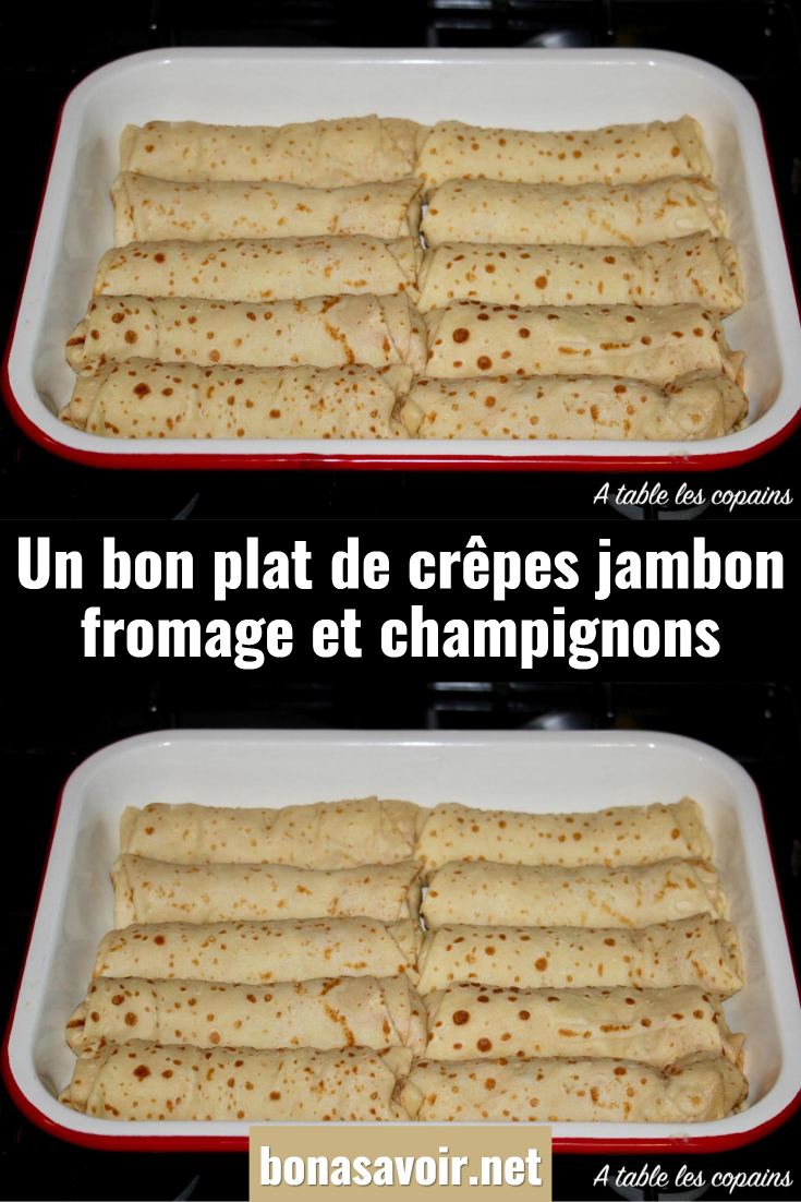 Un Bon Plat De Crepes Jambon Fromage Et Champignons Page 2 Bon