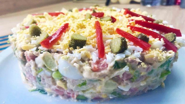 Salade de pomme de terre à l’espagnole (Ensaladilla)