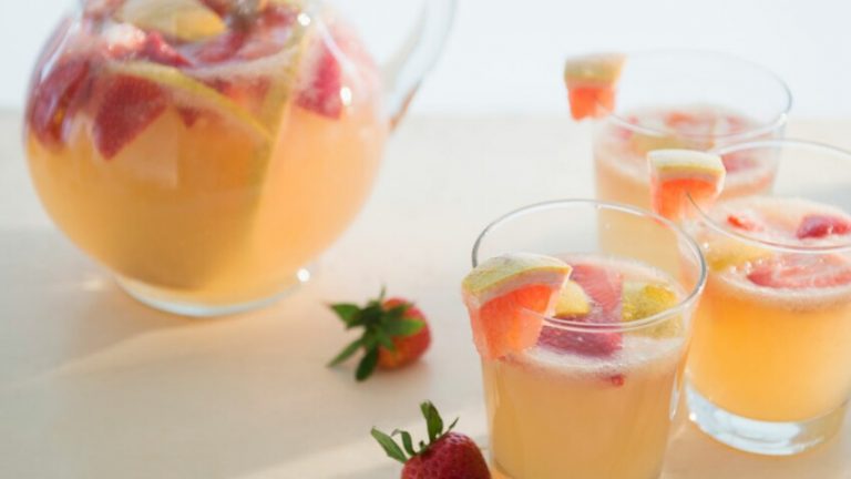 Sangria blanche recette idéal pour noël