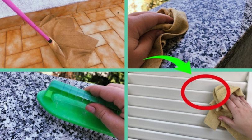 Voici comment nettoyer le carrelage de votre balcon avec des astuces naturelles efficaces