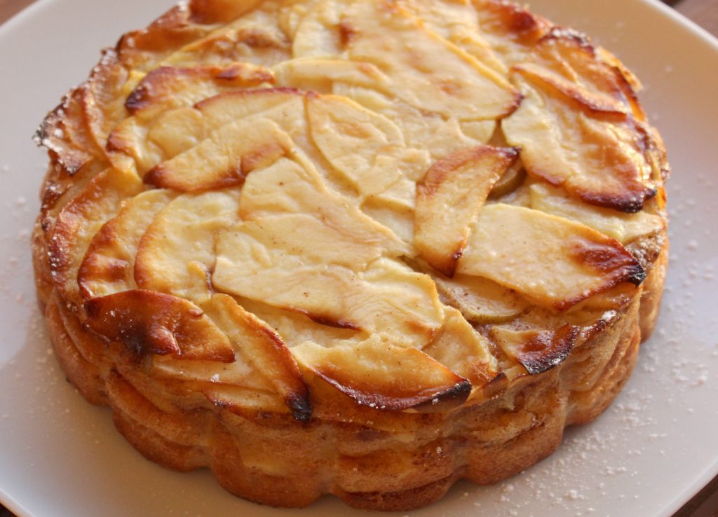 Gâteau aux pommes très fondant