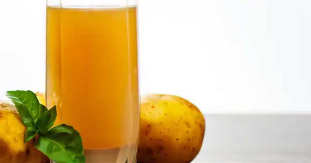 Apprenez à vous débarrasser des taches brunes avec le jus de pomme de terre