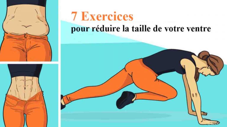 7 exercices pour réduire la taille de votre ventre