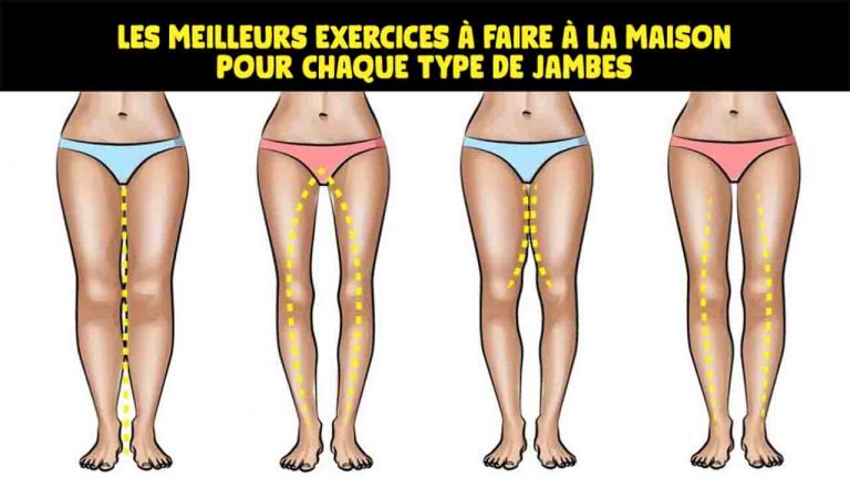 Les meilleurs exercices à faire à la maison pour chaque type de jambes