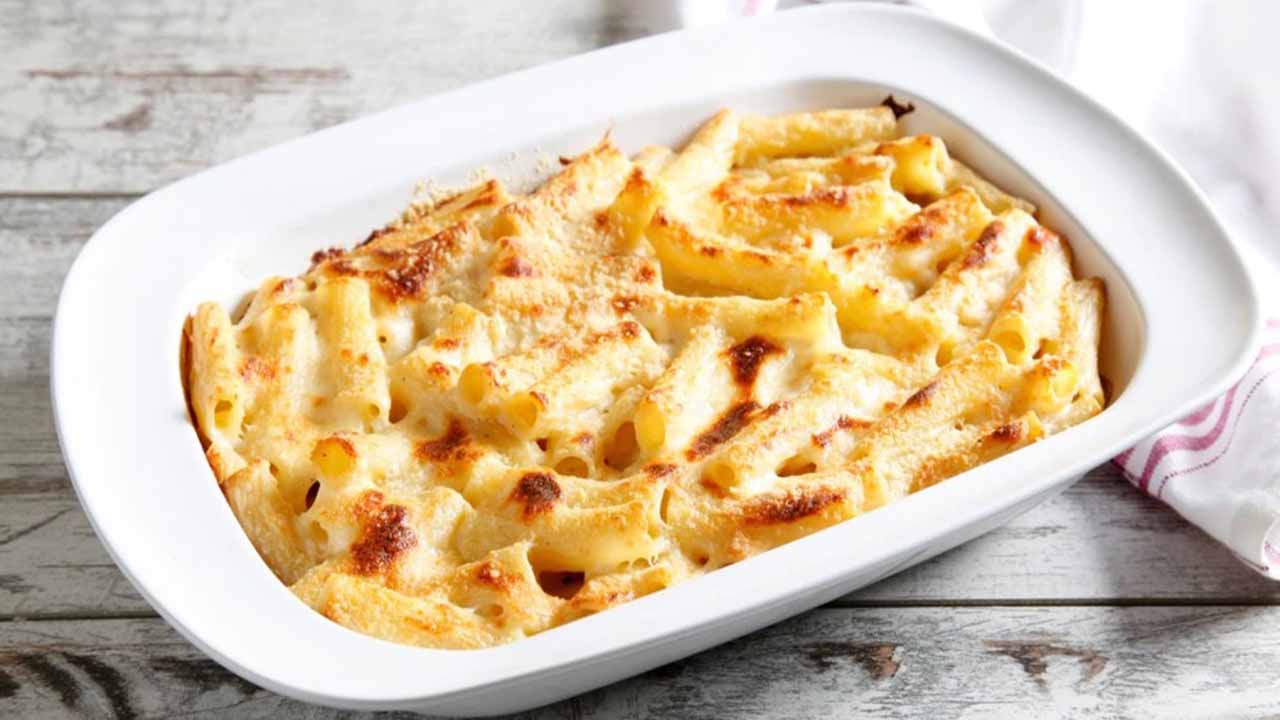 Macaroni gratiné au fromage mascarpone - Bon À Savoir