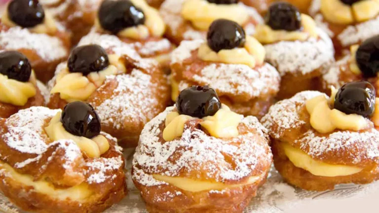 Zeppole di san Giuseppe recette italienne