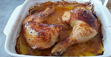 Cuisses de poulet au miel très facile