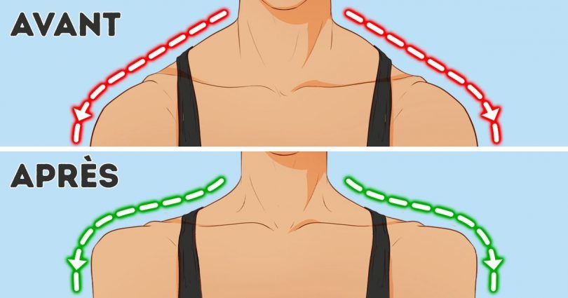 8 Exercices simples pour avoir un cou et une ligne d’épaules plus minces