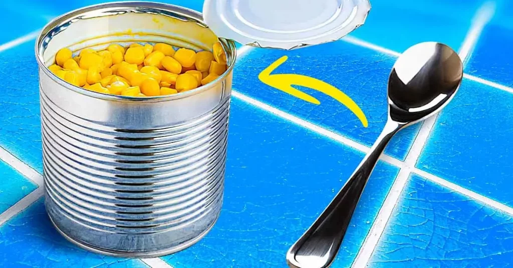 L’astuce pour ouvrir une boite de conserve sans utiliser d’ouvre-boîte
