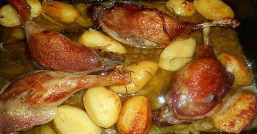 Cuisses de canard pommes de terre fondantes