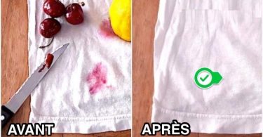 Voici 6 astuces faciles pour enlever les taches de fruit rouge